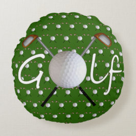Golf Round Pillow Rond Kussen
