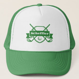 Golf Royal Crest Custom Naam Gepersonaliseerde Gol Trucker Pet