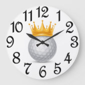 Golf Royalty Grote Klok (Voorkant)