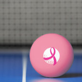 Golf Roze Lint Borstkankerbewustzijn Pingpongbal (Net)