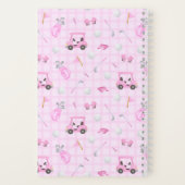 Golf Roze Notitieboek (Achterkant)