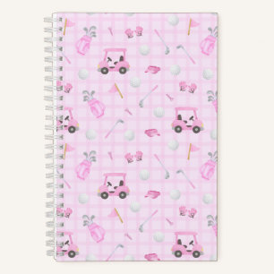 Golf Roze Notitieboek