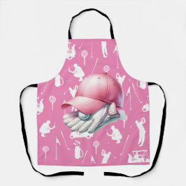 Golf Roze Thema Schort