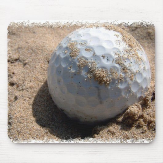 Golf Sand Pit Design Muismat (Voorkant)