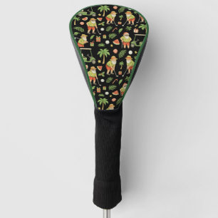 Golf Santa Claus golf Zomer Hawaiiaans thema Golfheadcover