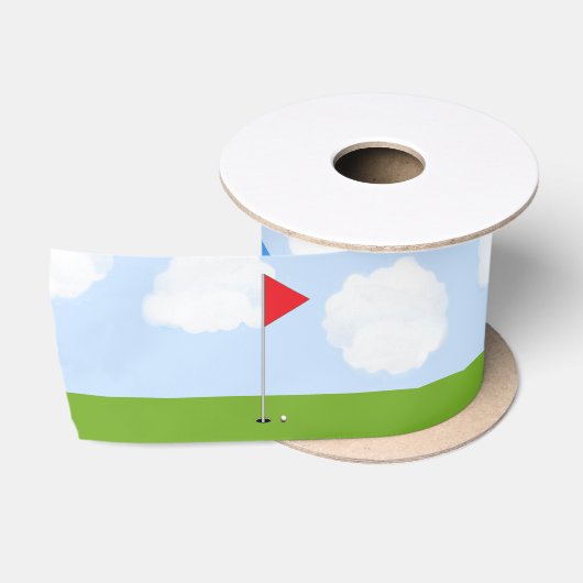Golf Satijnen Lint (Spoel)