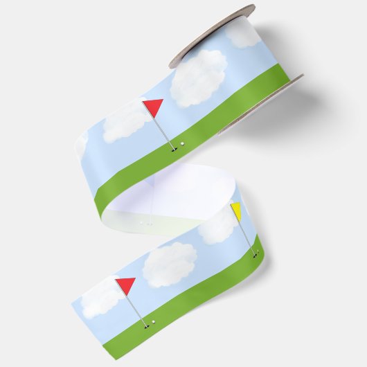 Golf Satijnen Lint (Achterkant)