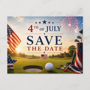Golf Save the date Golf Toernooi met de V.S.A.-vla Aankondigingskaart