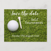 Golf Save the date Golf Tournament Aankondigingskaart (Voorkant)