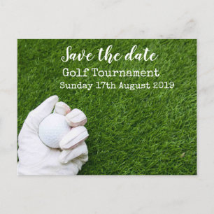 Golf Save the date Golf Tournament Aankondigingskaart