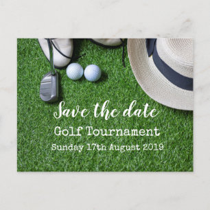 Golf Save the date Golf Tournament Aankondigingskaart