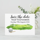 Golf Save the date Golf Tournament Kaart (Staand voorkant)