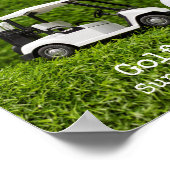 Golf Save the date Golf Tournament with U.S.A.flag Poster (Hoek)