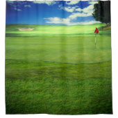  Golf Scene Shower Curtain Douchegordijn (Voorkant)