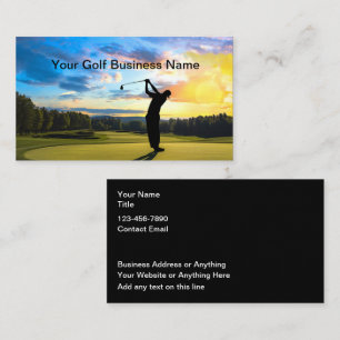Golf Scenische Visitekaartjes