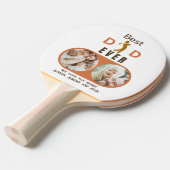 Golf Schattige Cool Moderne Vaders Dag Ping Pong P Tafeltennisbatje (Voorkant Gekanteld)