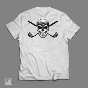 Golf Schedel Kruisbeenderen - Randstedige Golferpi T-shirt