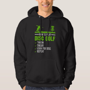 Golf-schijf Golf-schijf Golfer-Humor Golfin afspel Hoodie