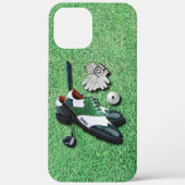 Golf schoten kogelhandschoenen met Jouw naam Case-Mate iPhone Case (Achterkant)