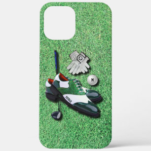 Golf schoten kogelhandschoenen met Jouw naam Case-Mate iPhone Case