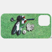 Golf schoten kogelhandschoenen met Jouw naam Case-Mate iPhone Case (Achterkant (horizontaal))