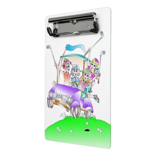 GOLF SCORE CLIPBOARD MINI KLEMBORD (Angled2)