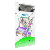 GOLF SCORE CLIPBOARD MINI KLEMBORD (Schuin)