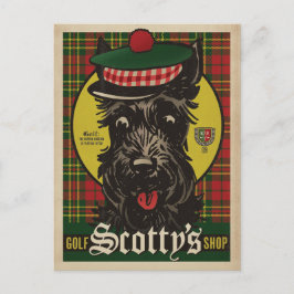 Golf Scotty's Shop Briefkaart