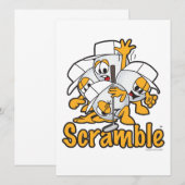 Golf Scramble-aankondigingen Aankondiging (Voorkant / Achterkant)