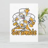 Golf Scramble-aankondigingen Aankondiging (Staand voorkant)