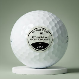 Golf Scramble Club Naam Golfballen