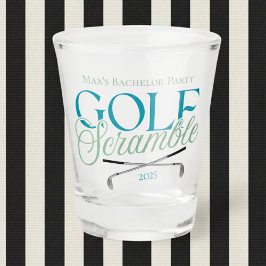 Golf Scramble Moderne Eenvoudige Golf Bachelor Par Shot Glas