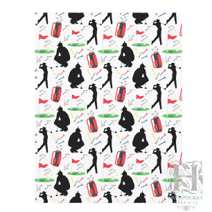 Golf Scrapbook Papier (Mannen)