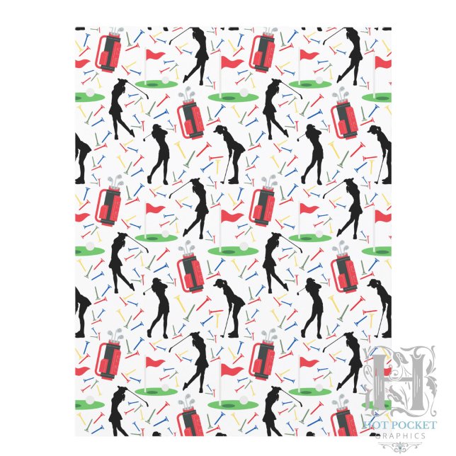 Golf Scrapbook Papier (Vrouwen) (Creator heeft geüpload)