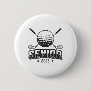Golf Senior 2025 Cool Golf Team Spelers Matching Ronde Button 5,7 Cm