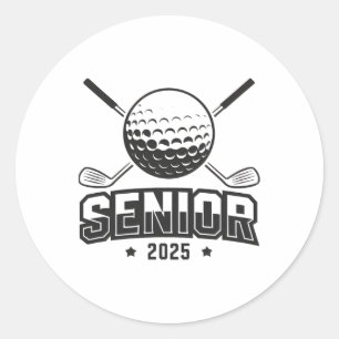 Golf Senior 2025 Cool Golf Team Spelers Matching Ronde Sticker