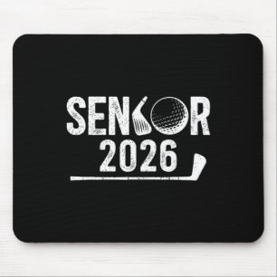 Golf Senior 2026 Afstuderen Senior Golfspeler 202 Muismat