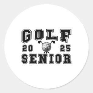 Golf Senior Night Golf Senior 2025 Afstuderen 56 Ronde Sticker