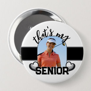 Golf Senior speler knop voor ouder Ronde Button 4,0 Cm
