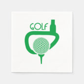 Golf Servetten (Voorkant)