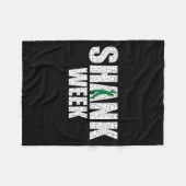 Golf Shank Week T-shirt Funny Golf Fleece Deken (Voorkant (Horizontaal))