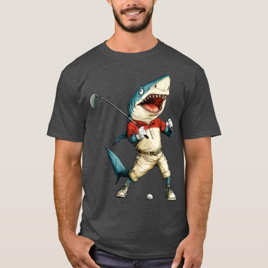 Golf Shark T-Shirt (Voorkant)