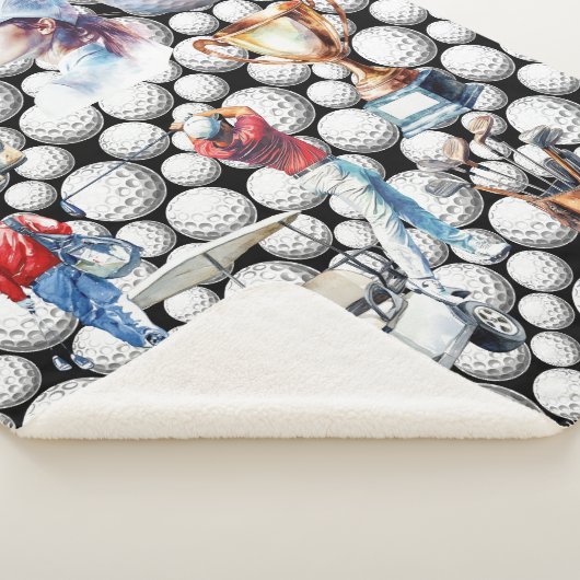 Golf Sherpa Deken (3/4)