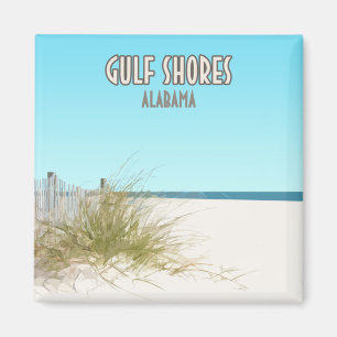 Golf Shores Alabama Beach Magneet