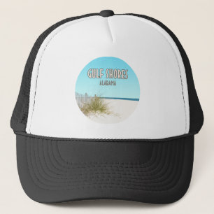 Golf Shores Alabama Beach Trucker Pet
