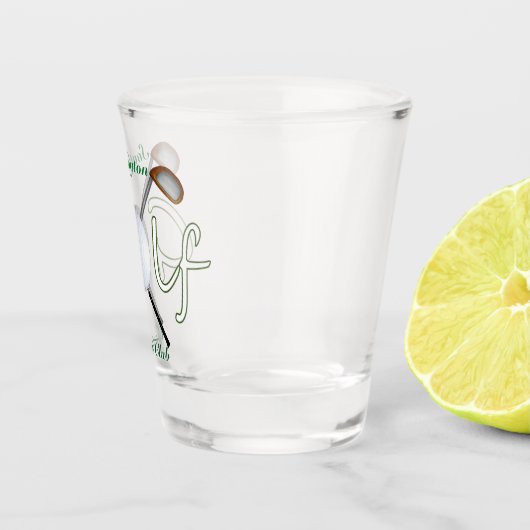 Golf Shot Glass Glas (Rechts)