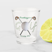 Golf Shot Glass Glas (Voorkant)