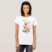 Golf Siamese Cat Golfer vieren T-shirt (Voorkant volledig)