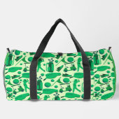 Golf Silhouette Pattern Classic branding buisness  Plunjezak (Achterkant)