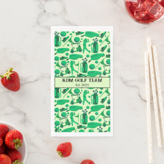 Golf Silhouette Pattern Classic branding buisness  Servet